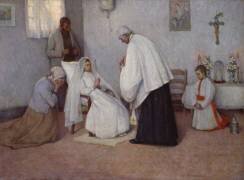 Communion in Extremis (Henri Le Sidaner) - Muzeo.com