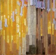 Composition des lignes verticales, jaune et gris, 1913 (Frantisek Kupka) - Muzeo.com