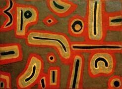 Composition en rouge (Paul Klee) - Muzeo.com