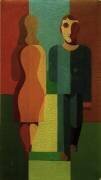 Couple (Heinrich Hoerle) - Muzeo.com