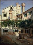 Cour italienne (Carl Frederick Aagaard) - Muzeo.com