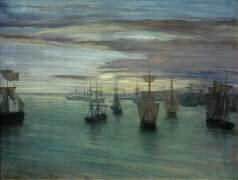 Crépuscule à Valparaiso (James Abbott McNeill Whistler) - Muzeo.com