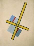 Croix jaune (Laszlo Moholy-Nagy) - Muzeo.com