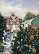 Dahlias (Gustave Caillebotte) - Muzeo.com
