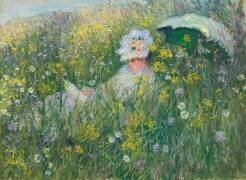 Dans la prairie (Claude Monet) - Muzeo.com