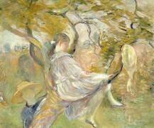 Dans le Pommier (Berthe Morisot) - Muzeo.com