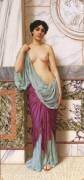 Dans le Tepidarium (John William Godward) - Muzeo.com