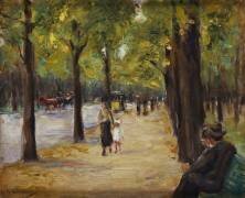Dans le Tiergarten (Max Liebermann) - Muzeo.com