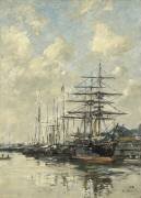 Deauville (Eugène Boudin) - Muzeo.com