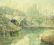Début du printemps (Ernest Lawson) - Muzeo.com