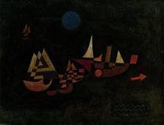 Départ des bateaux (Paul Klee) - Muzeo.com