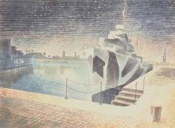 Destroyers de nuit (Eric Ravilious) - Muzeo.com