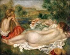 Deux baigneuses (Auguste Renoir) - Muzeo.com