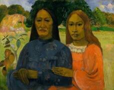 Deux Femmes (Paul Gauguin) - Muzeo.com