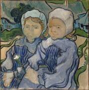 Deux fillettes (Vincent van Gogh) - Muzeo.com