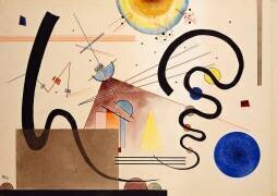 Deux motions (Wassily Kandinsky) - Muzeo.com