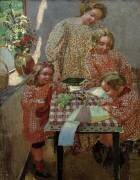 Devoirs de vacances (Maurice Denis) - Muzeo.com