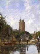 Dordrecht (Eugène Boudin) - Muzeo.com