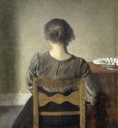 Du repos (Vilhelm Hammershoi) - Muzeo.com