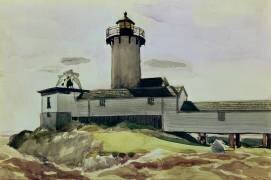 Eastern Point Light (Edward Hopper) - Muzeo.com
