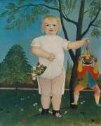 Enfant avec Pantin (Henri Rousseau) - Muzeo.com