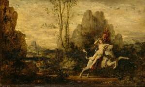 Enlèvement d'Europe (Gustave Moreau) - Muzeo.com