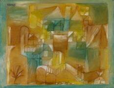 Façade brun-vert (Paul Klee) - Muzeo.com