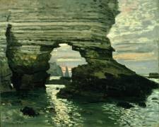 Falaise à Etretat (Claude Monet) - Muzeo.com