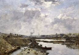 Fécamp (Eugène Boudin) - Muzeo.com