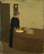 Femme en noir (Edouard Vuillard) - Muzeo.com