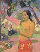 Femme et mangue (Paul Gauguin) - Muzeo.com