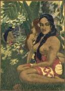 Femmes de Tahiti (Octave Morillot) - Muzeo.com