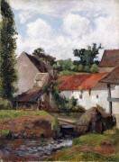 Ferme d'Osny (Paul Gauguin) - Muzeo.com