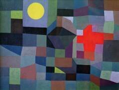 Feu, Pleine Lune (Paul Klee) - Muzeo.com