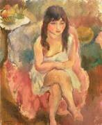 Figure assise (Jules Pascin) - Muzeo.com