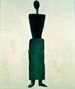 Figure féminine suprématiste (Kazimir Malevitch) - Muzeo.com