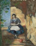 Fille (Paul Cézanne) - Muzeo.com