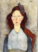 Fille assise (Amedeo Modigliani) - Muzeo.com