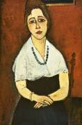 Fille avec collier (Amedeo Modigliani) - Muzeo.com
