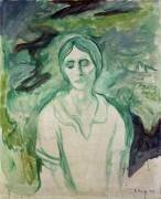 Fille gothique (Edvard Munch) - Muzeo.com