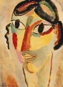Fille italienne (Alexej von Jawlensky) - Muzeo.com