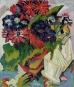 Fleurs (Ernst Ludwig Kirchner) - Muzeo.com