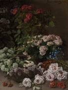 Fleurs de printemps (Claude Monet) - Muzeo.com