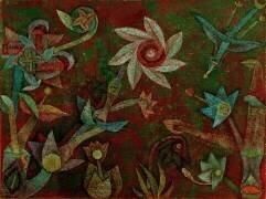 Fleurs en spirale (Paul Klee) - Muzeo.com