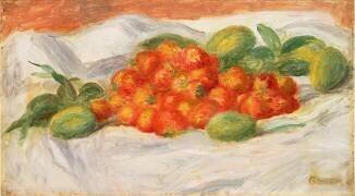 Fraises et amandes (Auguste Renoir) - Muzeo.com