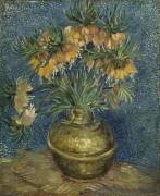 Fritillaires couronne impériale dans un vase de cuivre (Vincent van Gogh) - Muzeo.com