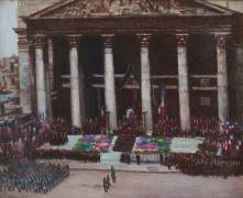 Funérailles nationales du Président de la République Paul Doumer (Joseph-Félix Bouchor) - Muzeo.com