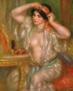 Gabrielle au miroir (Auguste Renoir) - Muzeo.com
