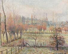 Gelée blanche, matin (Camille Pissarro) - Muzeo.com