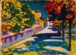 Herbst in Bayern (Wassily Kandinsky) - Muzeo.com